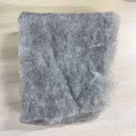 Polyester Fiber Staple Hollow Conjugated Acoustic Board Filling Pet Bottles Recycle Making Low Melt Wadding Polyester Fiber