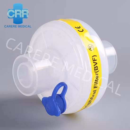 Hospital Equipment High Quality Medical Use Disposable PP Bacteria Virus Filter BV Filter Hmef Filter Use on Disposable Anesthesia Breathing Circuit with CE ISO