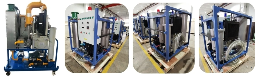 Coalescence and Separation Light Diesel Oil Purifier Device for Low Viscosity Lube Oil